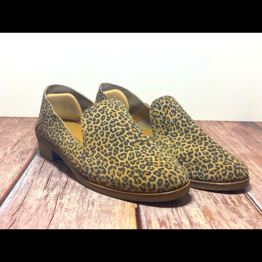 Lucky Brand Sophia Leopard Loafers